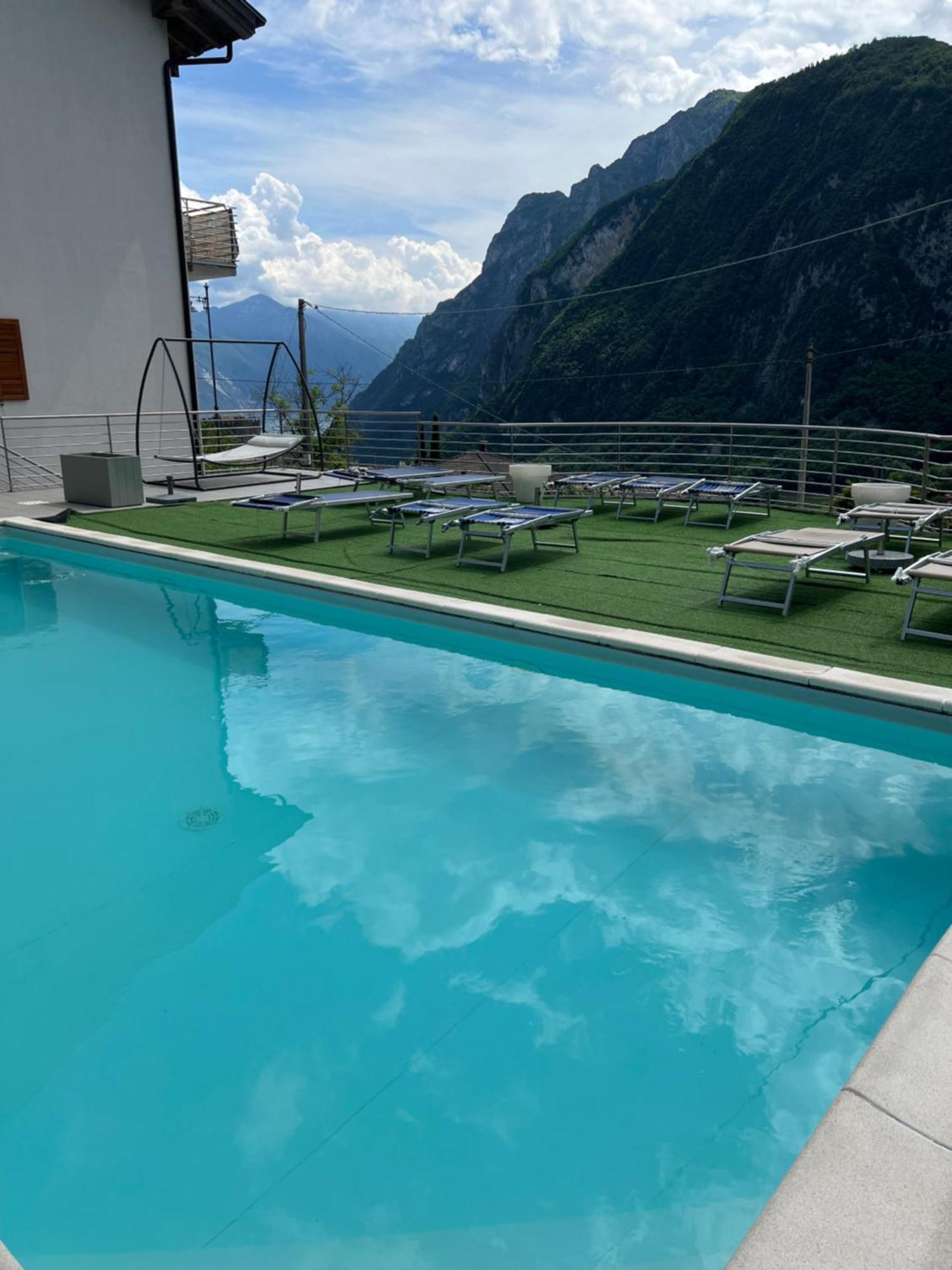 Infinity View Garda Lake Tenno Kültér fotó